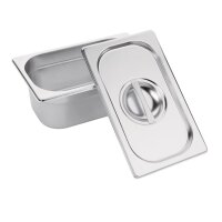 Vogue GN-Behälter GN1/9 - 10cm - 0,8L - 4...