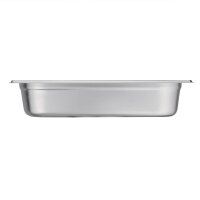 Vogue GN-Behälter GN1/3 - 65mm - 2,5L - 4 Behälter - Edelstahl