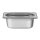 Vogue GN-Behälter GN1/9 - 6,5cm - 0,6 L - 4 Behälter + Deckel - Edelstahl