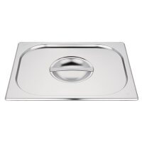 Vogue GN-Behälter GN1/2 - 6,5cm - 4 L - 4 Behälter + Deckel - Edelstahl