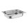 Vogue GN-Behälter GN1/2 - 6,5cm - 4 L - 4 Behälter + Deckel - Edelstahl