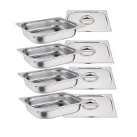 Vogue GN-Behälter GN1/4 - 40mm -1,13 L - 4...