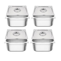 Vogue GN-Behälter GN1/2 - 20cm - 12L - 4...