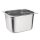Vogue GN-Behälter GN1/2 - 20cm - 12L - 4 Behälter + Deckel - Edelstahl