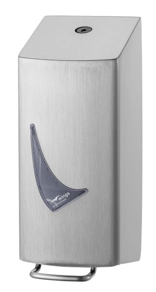 Wings Seifenspender - Edelstahl - abschließbar - 400ml