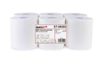 Handtuchpapierrollen SEMYtop - 2-lagig - 12 MIDI Papierhandtuchrollen - weiß