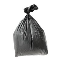 Jantex Mittelschwere Schwarze Müllsäcke - 70Ltr...