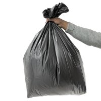 Jantex Mittelschwere Schwarze Müllsäcke - 70Ltr...