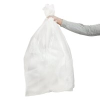 Jantex Mittlere Belastung Müllbeutel - 90Ltr- 400 Müllbeutel - transparent