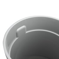 Jantex Abfalleimer incl. Deckel - 80L - Kunststoff - Mülleimer