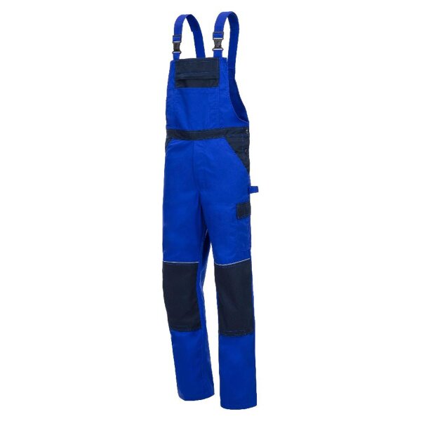 Arbeitshose Nitras Motion Tex Light Latzhose | blau | 245 g/qm | Gr.27