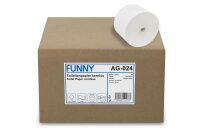 Toilettenpapier FUNNY kernlos - 2-lagig - Zellstoff -...
