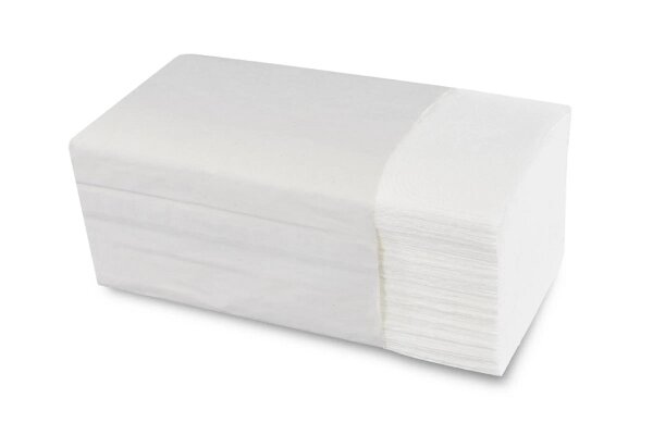 Papierhandtuch Quicky - 2-lagig - hochweiß - 24 x 21,5 cm - 32 x 4000 Handtücher
