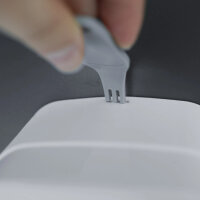 Desinfektionsspender SemyTop - 500 ml - Kunststoff - weiß - Wandspender