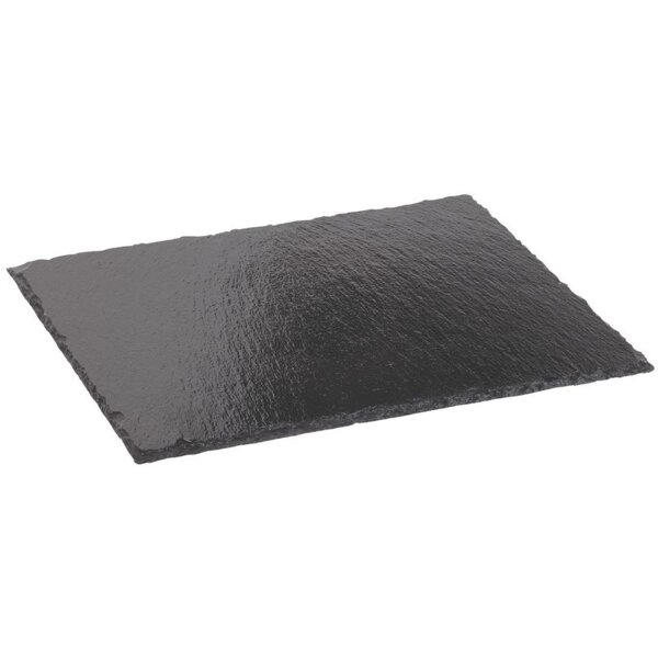Olympia Schieferplatten GN1/4 - 26,5 x 16,5cm - 4 Platten