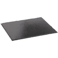 Olympia Schieferplatten GN1/4 - 26,5 x 16,5cm - 4 Platten