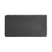 Olympia Schieferplatten GN1/4 - 26,5 x 16,5cm - 4 Platten