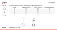 Nitras Motion Tex Viz lange Warn-Winterhose | neongelb | Gr. S - 4XL | Arbeitshose