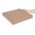 Fiesta Recycelbare flache braune Papiertüten (500 Stück) - 210(H)x90(B)x177(L)mm