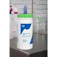 Pal Desinfektionstücher - 5 x 200 Tücher - EN1276, EN13697 - Flächendesinfektion