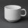 Olympia Whiteware Teetassen - 20cl - 24 Tassen - Porzellan