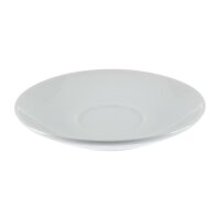 Olympia Whiteware Teetassen + Untertassen - 20cl - 12 Sets - Porzellan