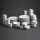 Olympia Whiteware Teetassen + Untertassen - 20cl - 12 Sets - Porzellan