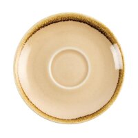 6 Olympia Kiln Espressotassen + Untertassen Sandstein - 8,5cl - Tassen