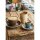 6 Olympia Kiln Espressotassen + Untertassen Sandstein - 8,5cl - Tassen