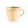 6 Olympia Kiln Espressotassen + Untertassen Sandstein - 8,5cl - Tassen