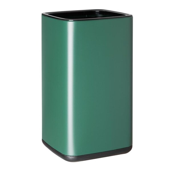Bolero Quadrat Abfalleimer - grün -7L - Kunststoff - Mülleimer