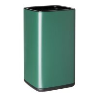 Bolero Quadrat Abfalleimer - grün -7L - Kunststoff -...