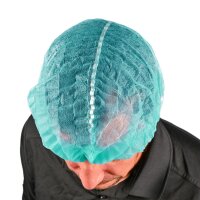 1000 Klipphauben - detektierbar - grün - ca. 52cm -...