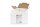 SemyTop Semy Pulp Tuch in Spenderbox - 29 x 38cm - weiß - 6 x 70 Putztücher