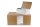 SemyTop Semy Plus Tuch in Spenderbox - 29 x 38 cm - türkis -1200 Putztücher