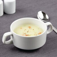 Athena Hotelware Kombiset Kaffeetassen 20cl mit Untertassen (48 Stück)