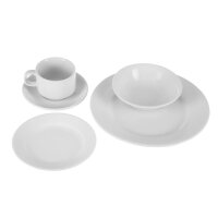 Athena Hotelware Kombiset ( a 24 Stück) - Porzellan...