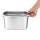 Vogue Edelstahl Gastronorm Behälter Set 4 x 1/4 mit Deckel