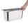 Vogue Edelstahl Gastronorm Schalen Set 1/3 und 4 x 1/6 mit Deckeln