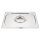 Vogue Edelstahl Gastronorm Schalen Set 2 x 1/2 mit Deckeln