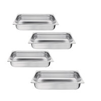 Vogue GN-Behälter GN1/1 - 10cm - 4 Behälter -...