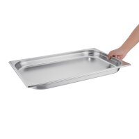 Vogue GN-Behälter GN1/1 - 4cm - 2 Behälter - Edelstahl
