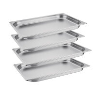 Vogue GN-Behälter GN1/1 - 4cm - 4 Behälter -...