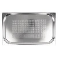 Vogue GN-Behälter GN1/1 - 2cm - 2 Behälter - Edelstahl gelocht
