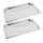 Vogue GN-Behälter GN1/1 - 2cm - 2 Behälter - Edelstahl gelocht