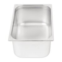 Vogue Strapazierfähiger GN-Behälter GN1/1 - 20cm - 2 Behälter - Edelstahl