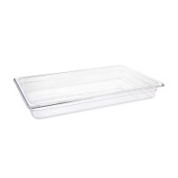 Vogue Polycarbonat GN-Behälter GN1/1 - 6,5cm - 2...