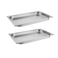 Vogue GN-Behälter GN1/2 - 4cm - 2 Behälter -...