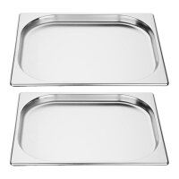 Vogue GN-Behälter GN1/2 - 2cm - 2 Behälter -...