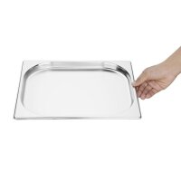 Vogue GN-Behälter GN1/2 - 2cm - 10 Behälter - Edelstahl